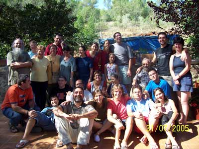 Foto del grupo de participantes a la Semana de Nazaret 2005